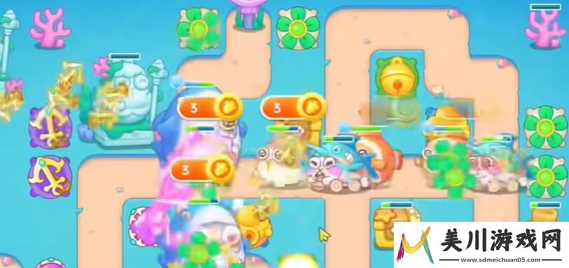 保卫萝卜4海的闺女第46关通关攻略