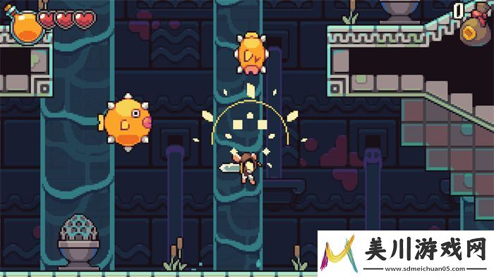 像素风动作平台游戏pipsqueak!上线steam