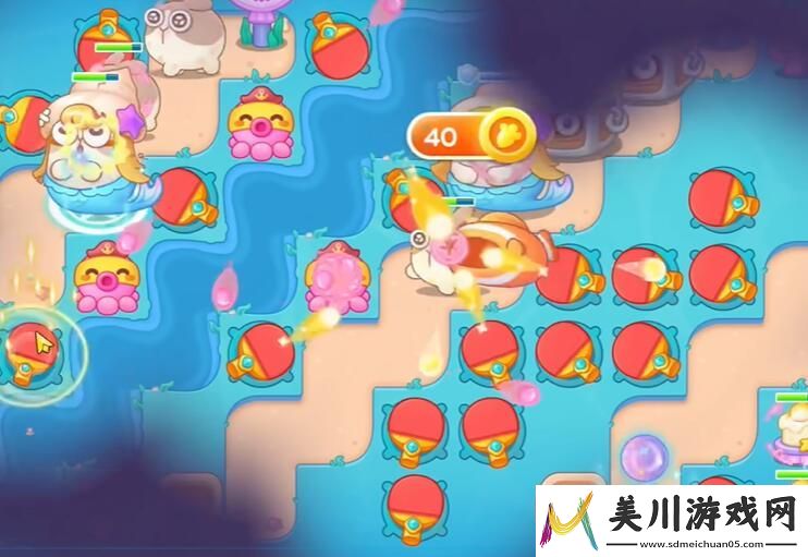 保卫萝卜4海的闺女第47关通关攻略