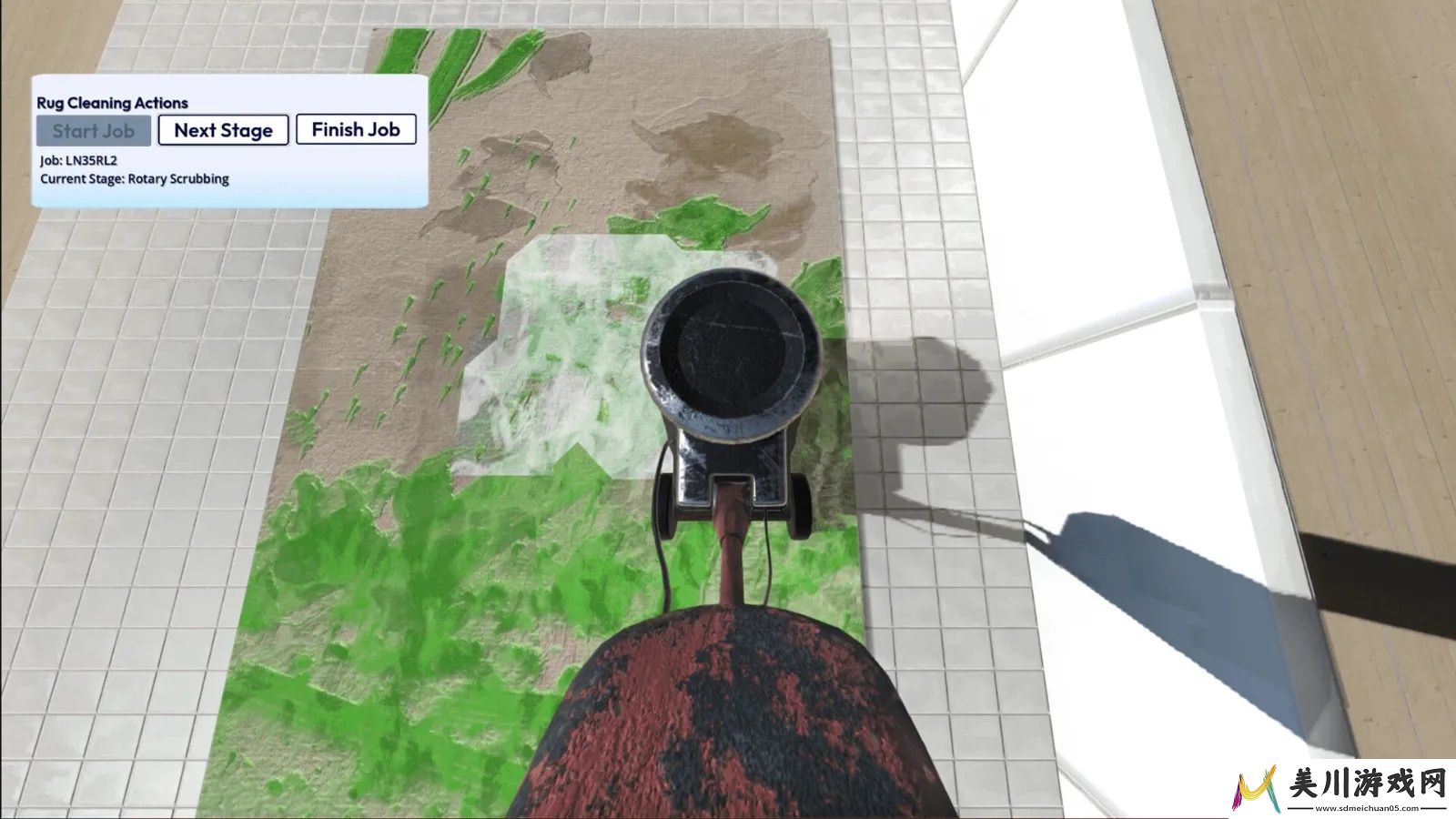 模拟经营游戏地毯清洁模拟器steam页面上线
