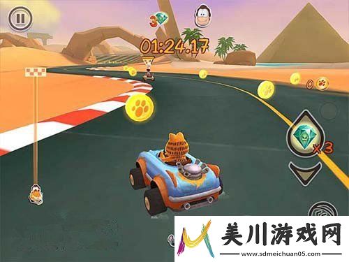 经典续作加菲猫卡丁车