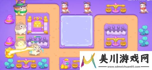 保卫萝卜4阿波与魔法宝藏114关通关方法