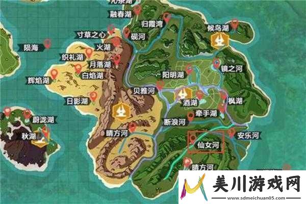 创造与魔法精灵鱼分布位置一览